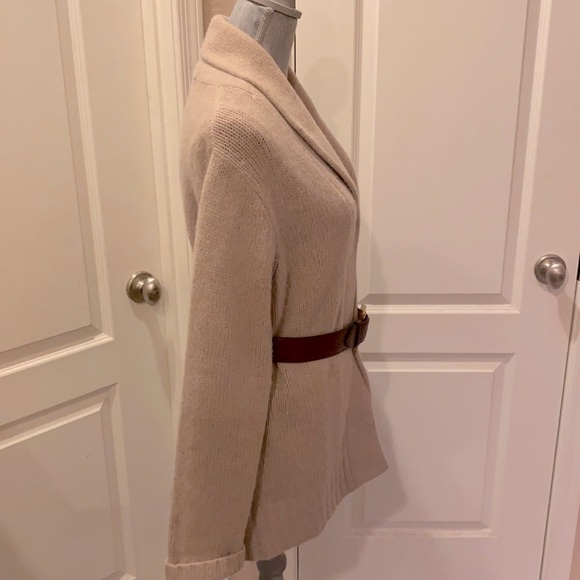 Sarah Spencer Shawl Collar Sweater Jacket - Picture 10 of 16